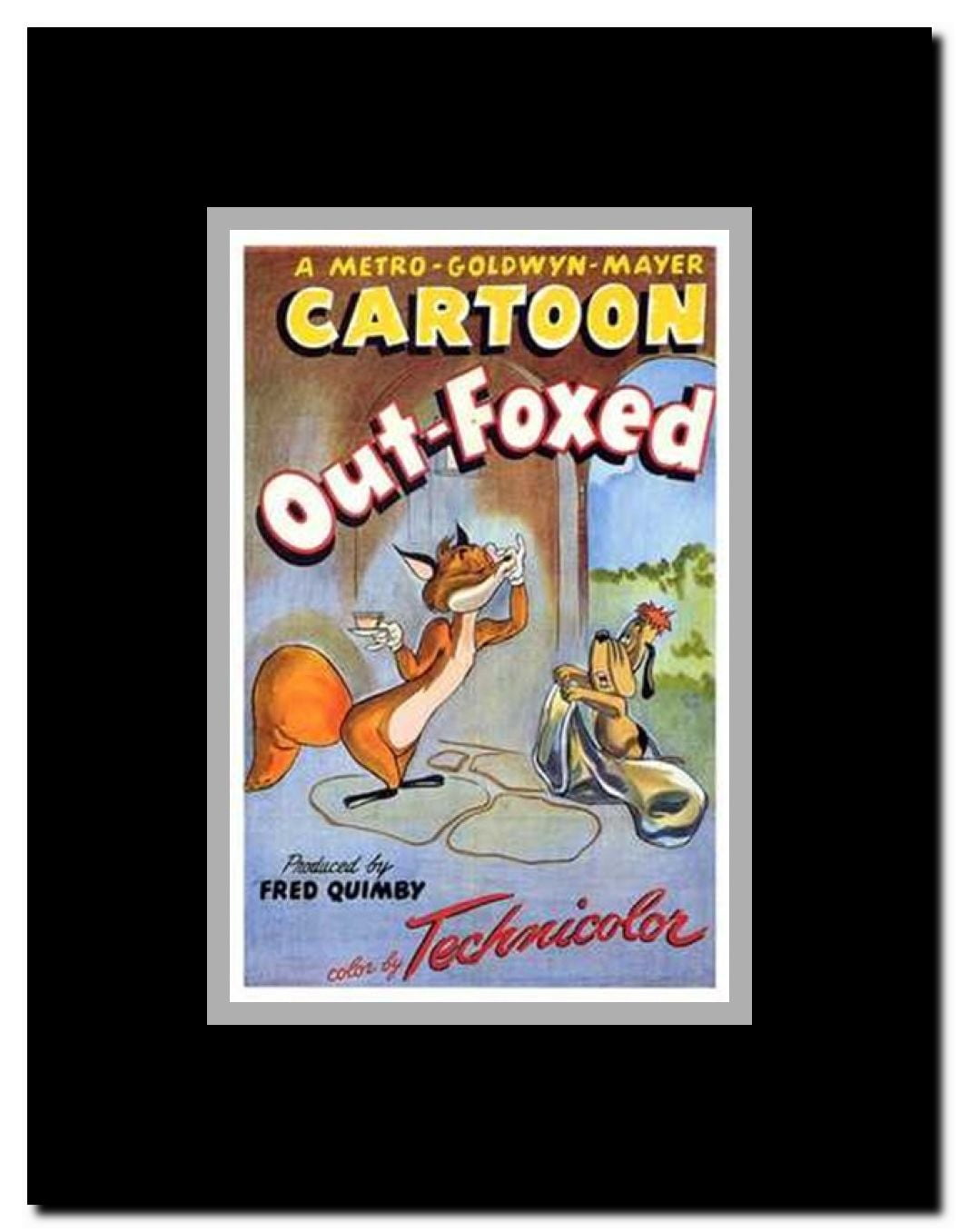 Out-Foxed Framed Movie Poster