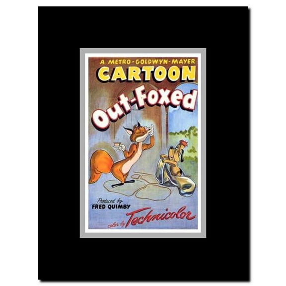 Out-Foxed Framed Movie Poster