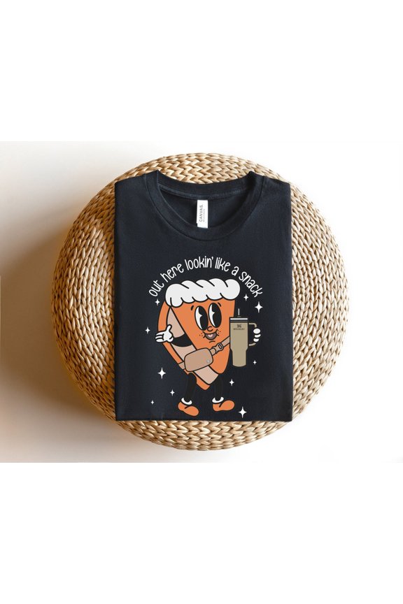 Out Here Looking Like A Snack Tshirt, Thanksgiving Shirt, Thanksgiving Dinner, Pumpkin Pie T-shirt, Fall Friendsgiving Tshirt All Size S-5Xl