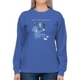 thumbnail image 1 of Out Of Earth Sweatshirt Women -Smartprints Designs, Female x-Large, 1 of 4