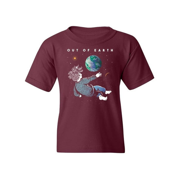 Out Of Earth T-Shirt Juniors -Smartprints Designs,  x-Small