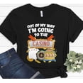 thumbnail image 1 of Out Of My Way I'm Going To The Venue Card Player Pot Gift Unisex T-Shirt, up to Size 5XL, 1 of 2