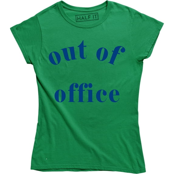 Out Of Office Funny Xmas Gift Secret Santa Women's T-Shirt