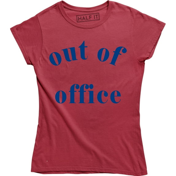 Out Of Office Funny Xmas Gift Secret Santa Women's T-Shirt