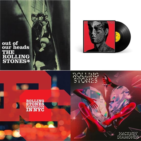 Out Of Our Heads (Uk) & Tattoo You (2021 Remaster) & Licked Live In Nyc (White Vinyl/3LP) & Hackney Diamonds