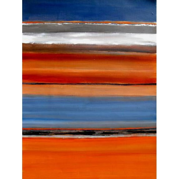 Out Of The Blue, Abstract Unframed Art Print Wall Art by Ruth Palmer Sold by Art.Com