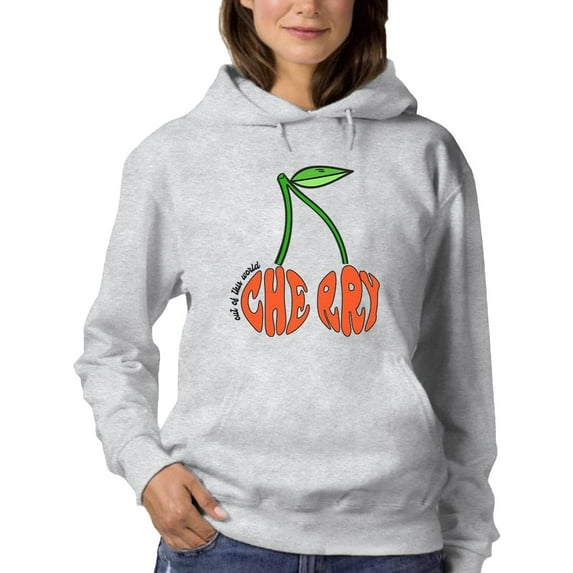 Out Of This World Cherry Hoodie Women -Image by Shutterstock, Female 3X-Large