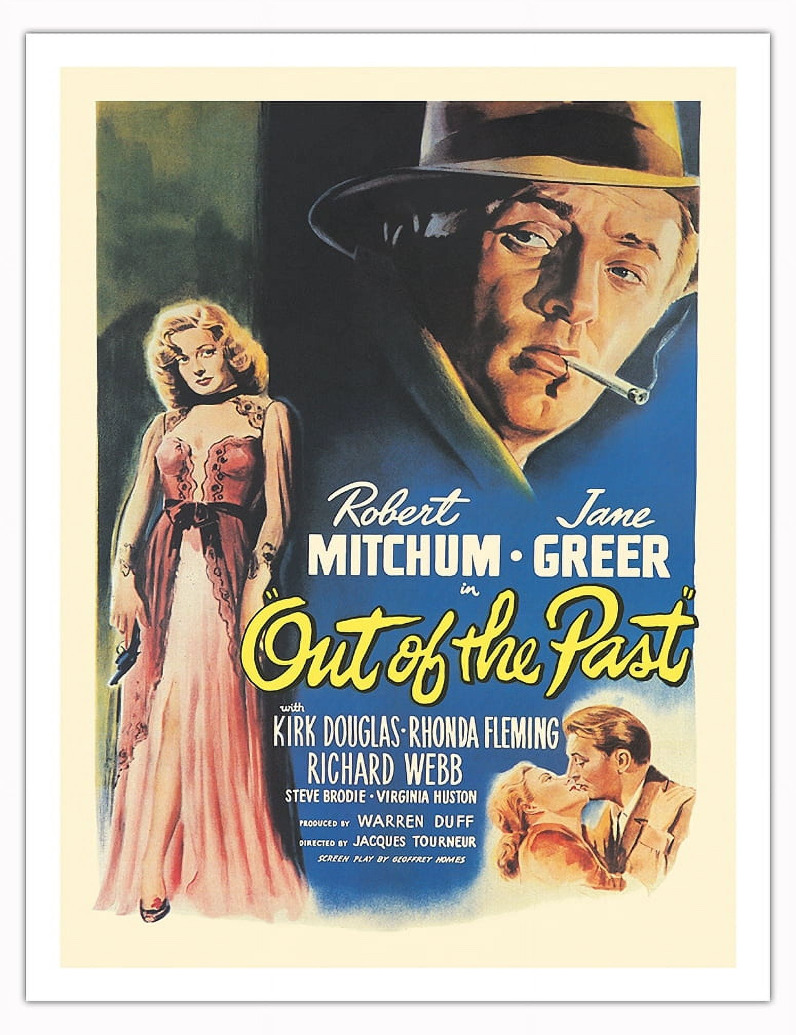 Out of the Past - Starring Robert Mitchum Jane Greer - Vintage Film ...