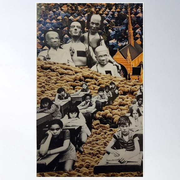 Out The Box Poster Wall Art, Modern Wall Decor For Living Room Bedroom, 16x24 UNFRAMED