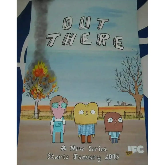 Out There 2012 Comic-Con mini 11x17 IFC promo poster