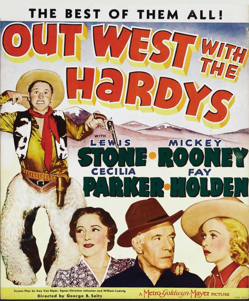 Out West With The Hardys Canvas Art - (24 x 36)
