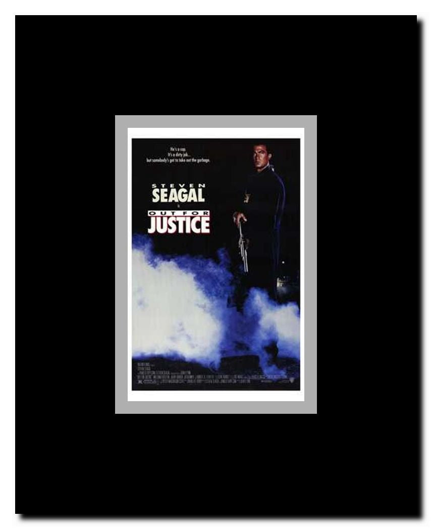Out for Justice Framed Movie Poster