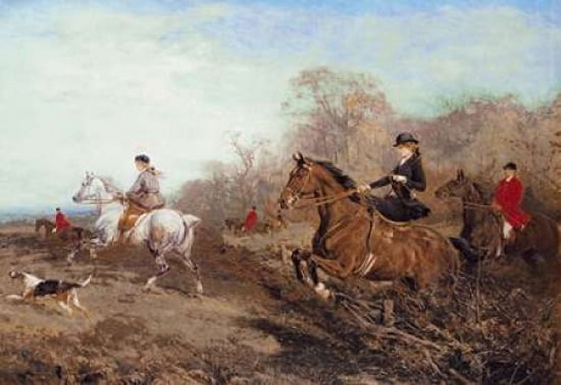Out for a Scamper Canvas Art - Heywood Hardy (20 x 28)