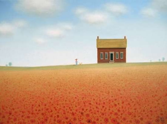 Out for a Walk Canvas Art - Sharon France (18 x 24)