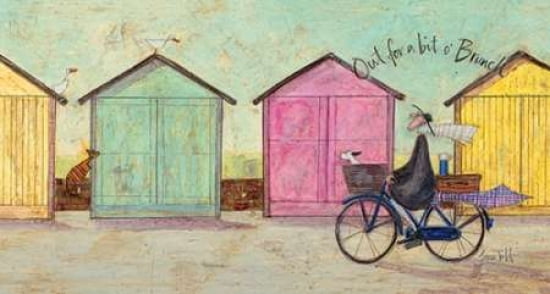 Out for a bit o Brunch Canvas Art - Sam Toft (24 x 36)