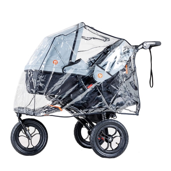 Out'n'About Nipper Double Stroller Carrycot XL Raincover
