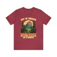 thumbnail image 1 of Out of Breath Hiking Society Don't Worry I'll Be There In A T-Shirt Saying, 1 of 12