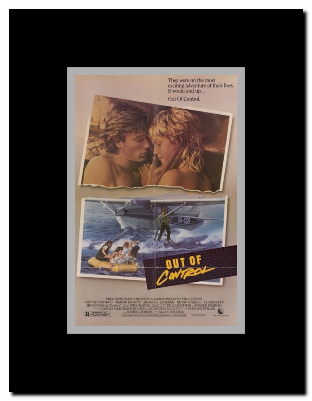Out of Control Framed Movie Poster