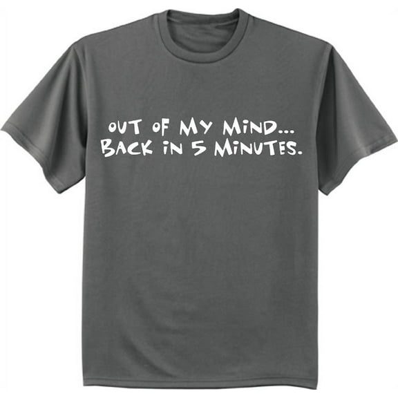 Out of My Mind Funny T-shirt Mens Graphic Tee