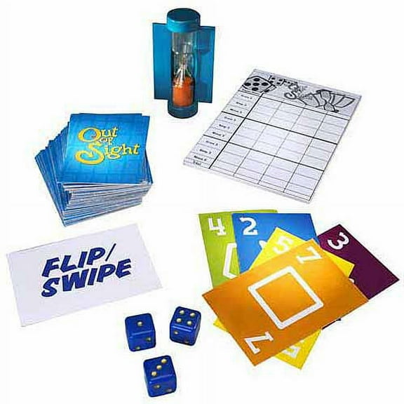 Out of Sight Card and Dice Game
