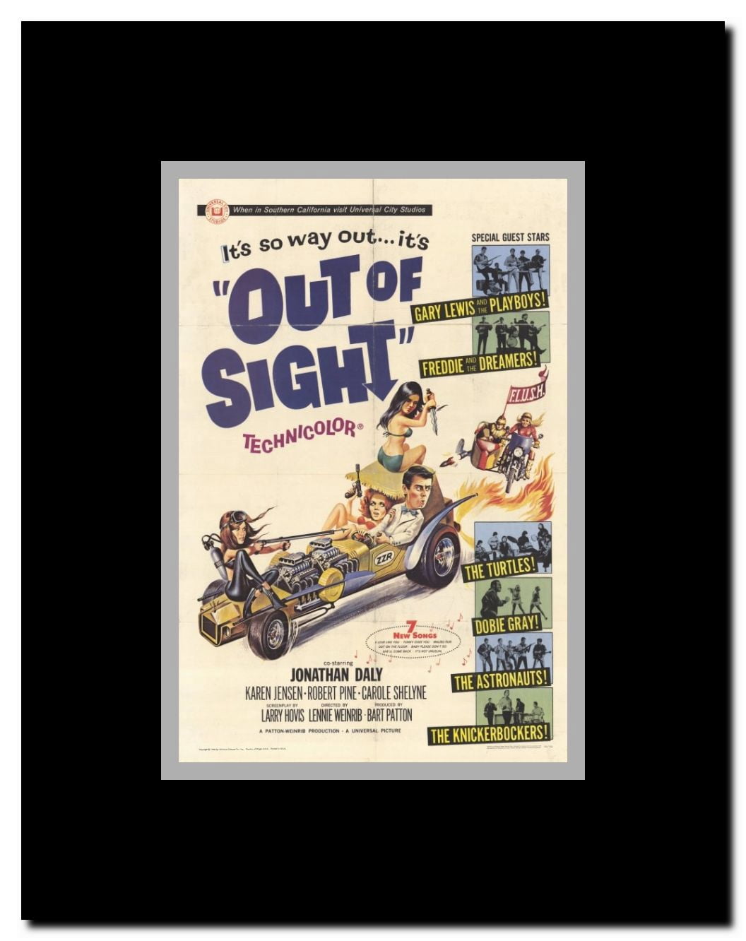 Out of Sight Framed Movie Poster