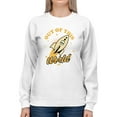 thumbnail image 1 of Out of This World - Alien Emoji Rocket Adventure Graphic Women's Sweatshirt, 1 of 4