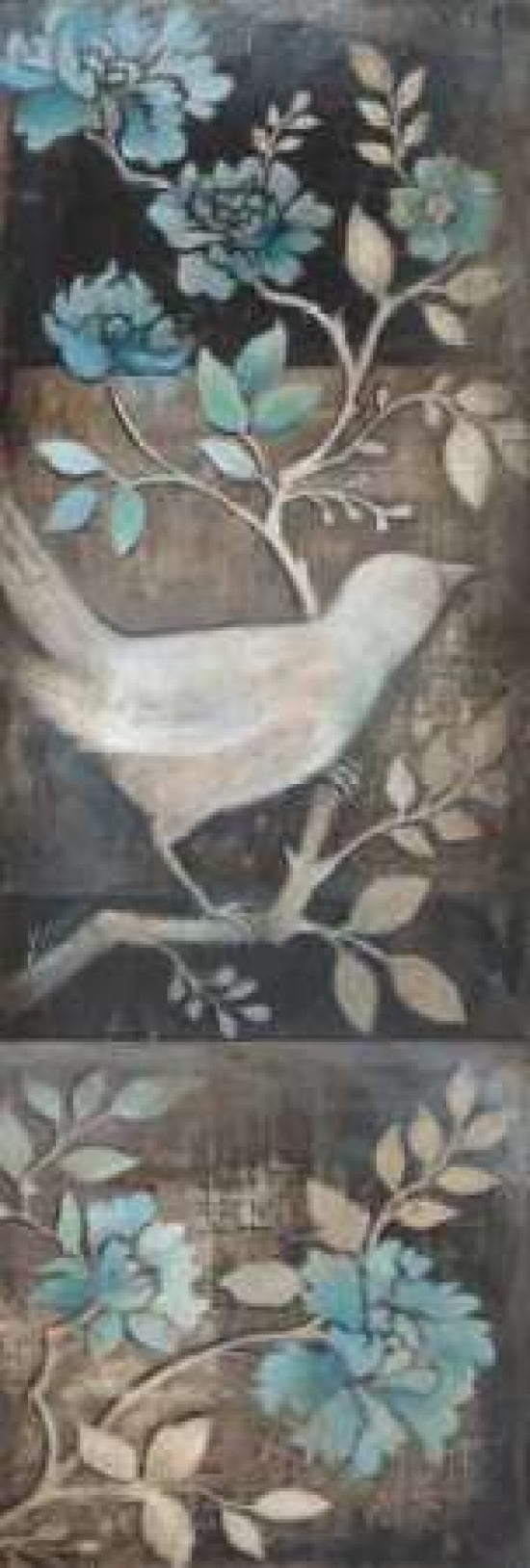 Out of the Blue I Canvas Art - Kimberly Poloson (10 x 20)