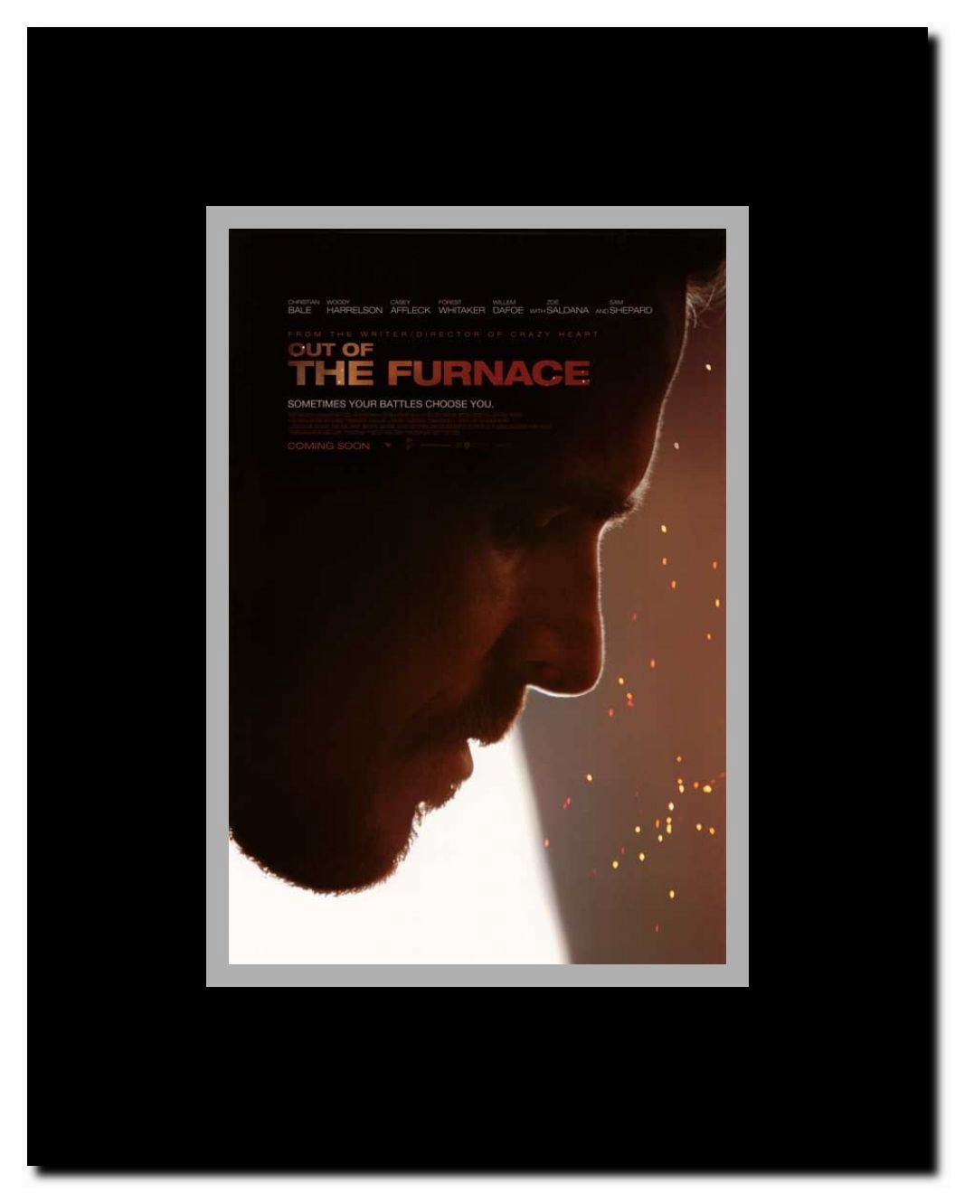 Out of the Furnace Framed Movie Poster