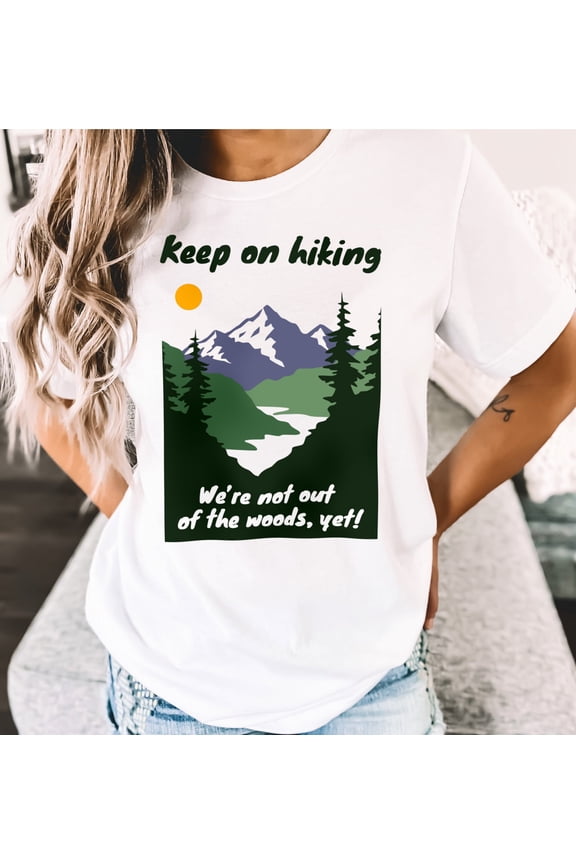 Out of the Woods Tee - Nature Tranquility Meets Tenacity