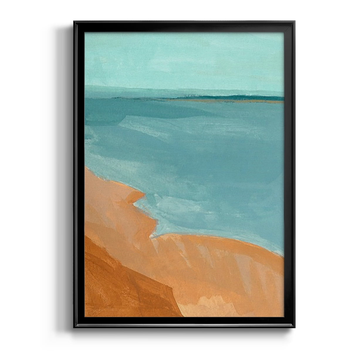 Out on the Sandbar II Premium Framed Print, in Gold, Black, or Silver - Ready to Hang