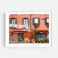 thumbnail image 1 of Out to Dry - Venice Veneto Italy Photography White Framed Wall Art Print 16 x 24 inches, 1 of 3