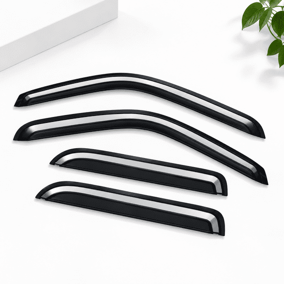 Out-window Rain Guards For 1999-2006 Chevyado/gmc Sierra 1500/2500/3500 ...
