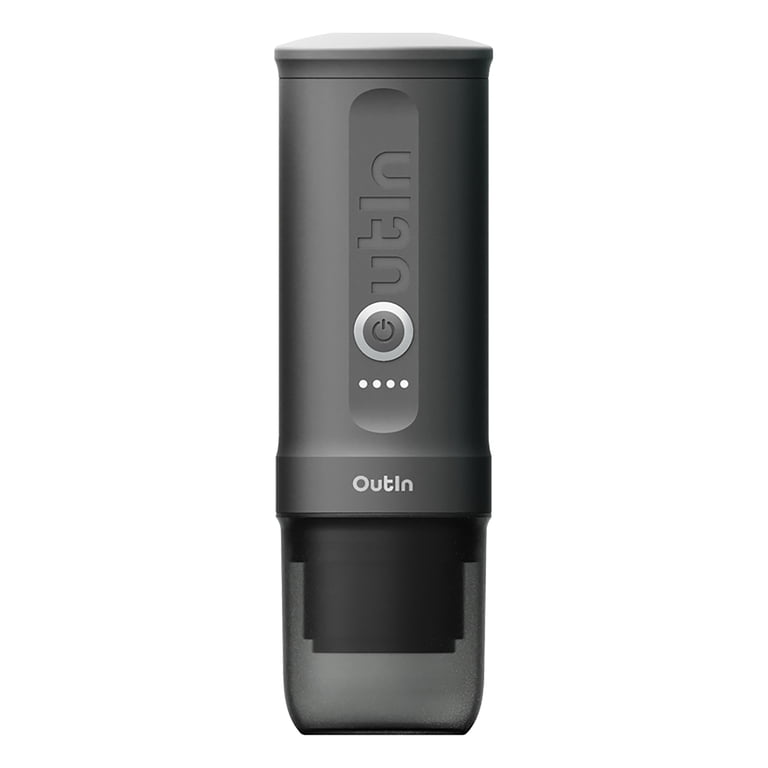 OUTIN, Nano Portable Electric Espresso Machine, OTEM-01-SG, Gray