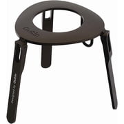 OutIn Ultra-Portable Foldable Coffee Stand with Carabiner, Stable Portable Espresso Machine Holder, Aluminum Unibody Design, Clip-On Carabiner for Easy Carrying, Fit Mino, Nano