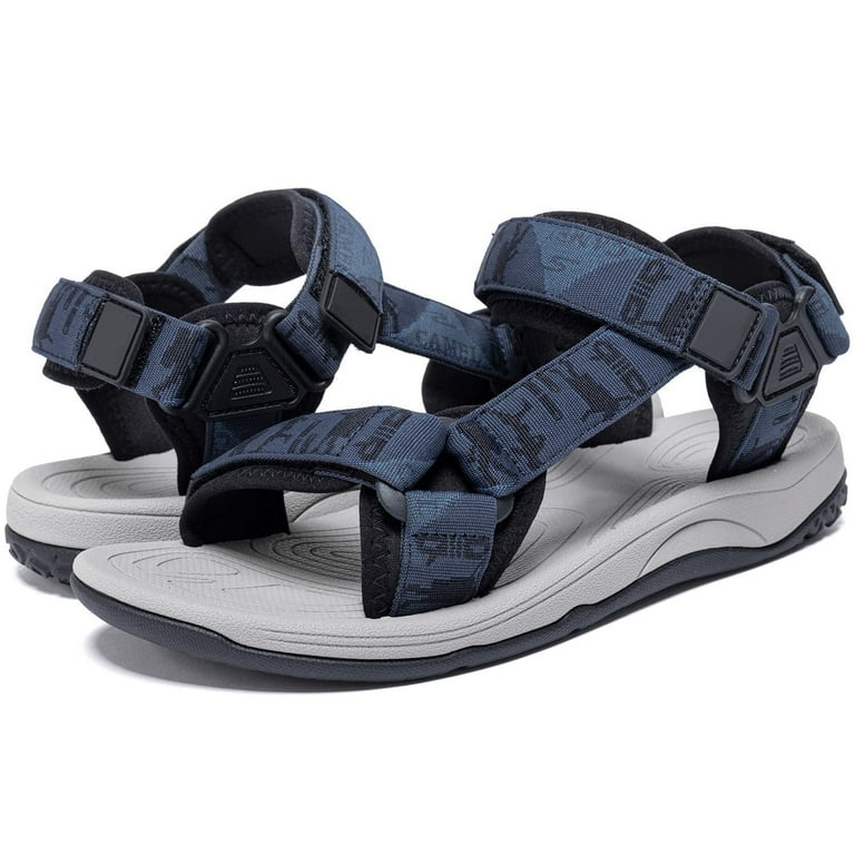 OutPro Men's Hiking Sandals Arch Support Casual Sandals Male
