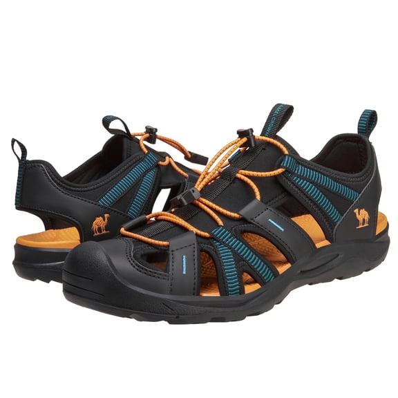 OutPro Men's Hiking Sandals Closed Toe Water Sandals Athletic Sport Sandals Waterproof Summer Beach sandals for Outdoor