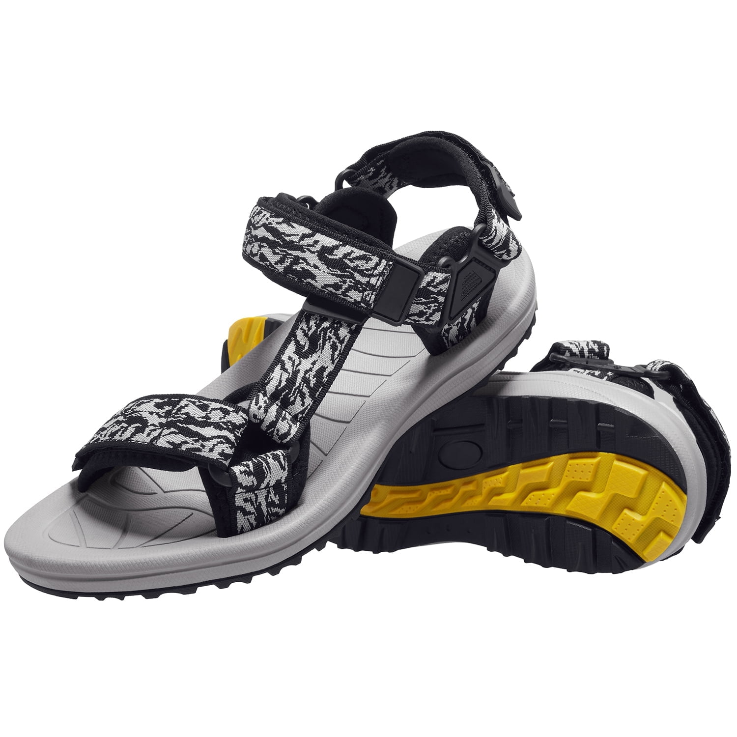 OutPro Men's Hiking Sandals Outdoor Sport Athletic Sandals Open Toe ...