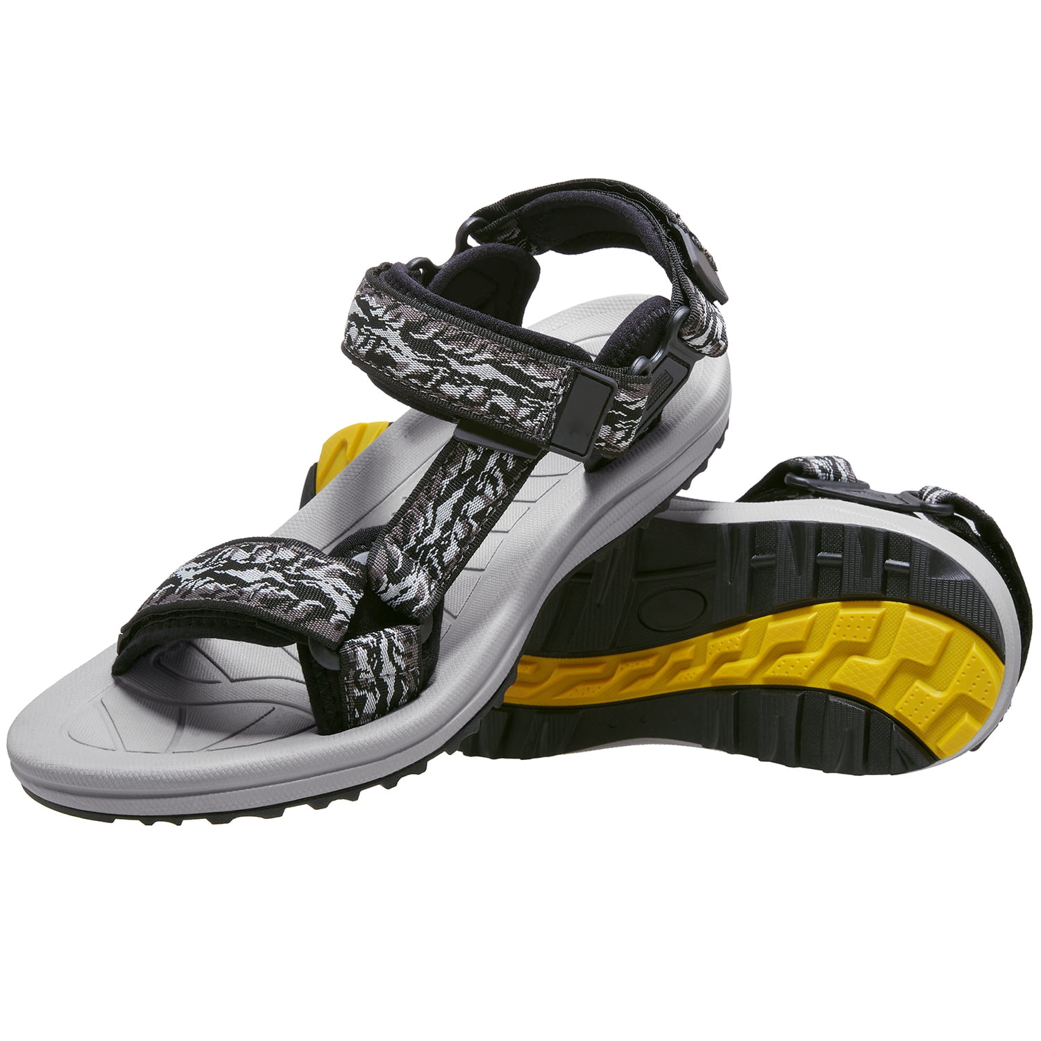 OutPro Men's Hiking Sandals Outdoor Sport Athletic Sandals Open Toe ...
