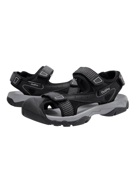 Women's Hiking Sandals Adjustable Athletic Sandals Waterproof Closed Toe Sandals Summer Beach Sandals Outdoor