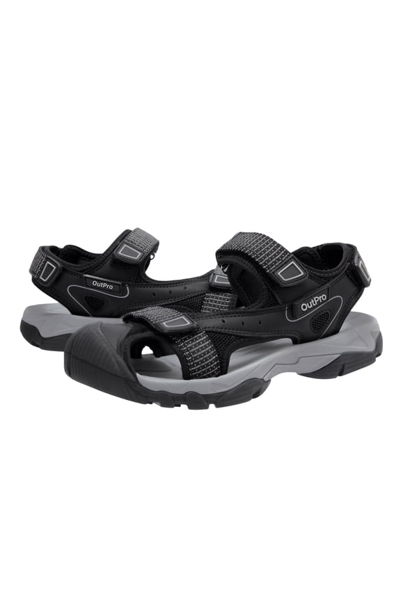 Women's Hiking Sandals Adjustable Athletic Sandals Waterproof Closed Toe Sandals Summer Beach Sandals Outdoor