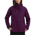 thumbnail image 1 of OutPro Women's Ski Jacket 3 in 1 Waterproof Winter Coat Fleece Snow Windbreaker,Dark Purple,L, 1 of 11