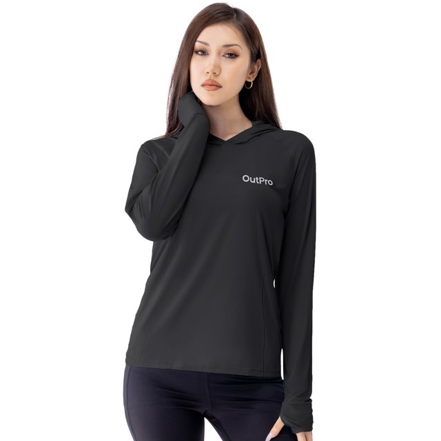 Women's UPF 50+ Long Sleeve Sun Shirt - Quick Dry, Moisture Wicking, Slim Fit For Running & Outdoor