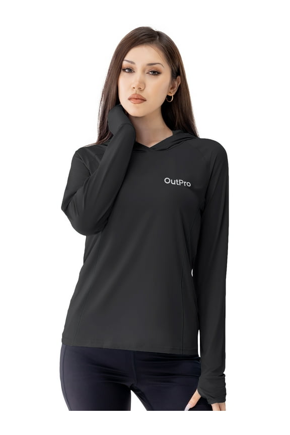 Womens Workout Shirts UPF 50+ Long Sleeve Swim Shirts for Women Sun Protection Shirt Running Rashguard UV Swimwear Athletic Workout Tops Activewear