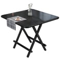 thumbnail image 1 of Outate Portable Dinning Kitchen Table 32 inch Square Dinning Table Black, 1 of 7