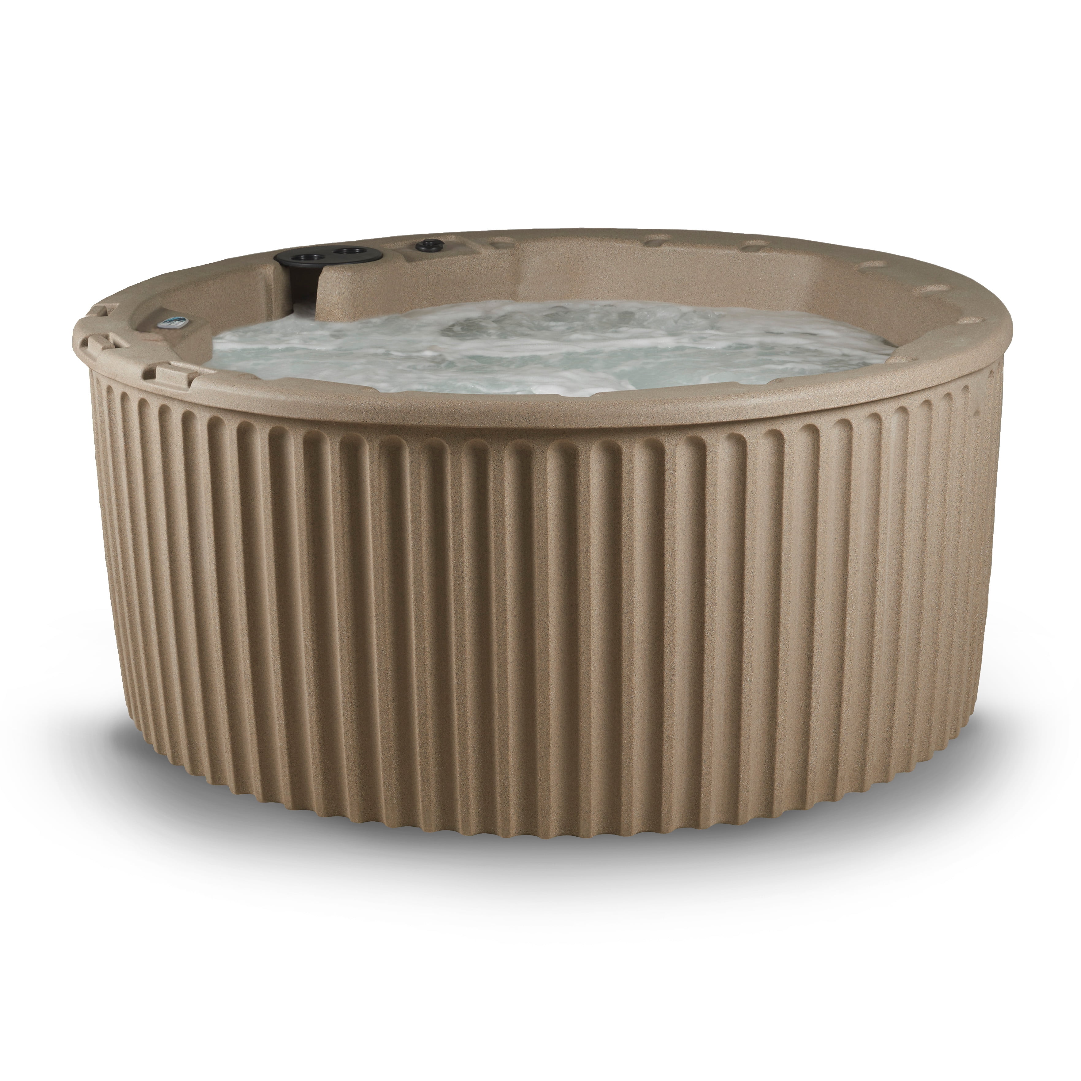 Aqualife by Strong Spas Outback 6 Person Plug & Play Hot Tub Spa, Cobblestone