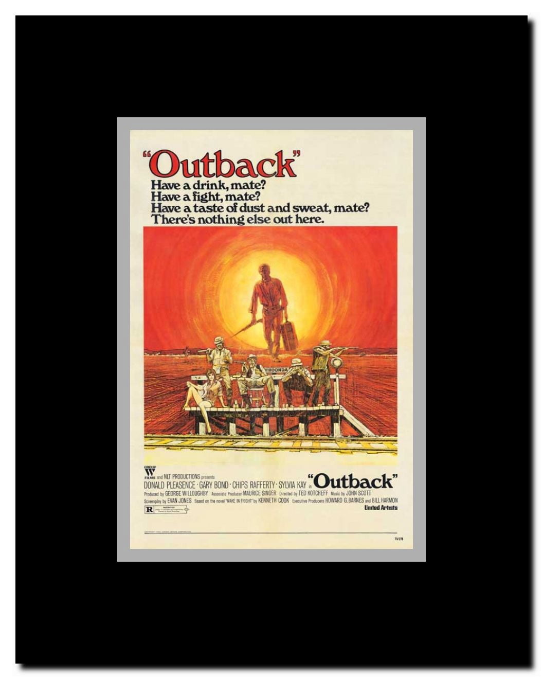 Outback Framed Movie Poster
