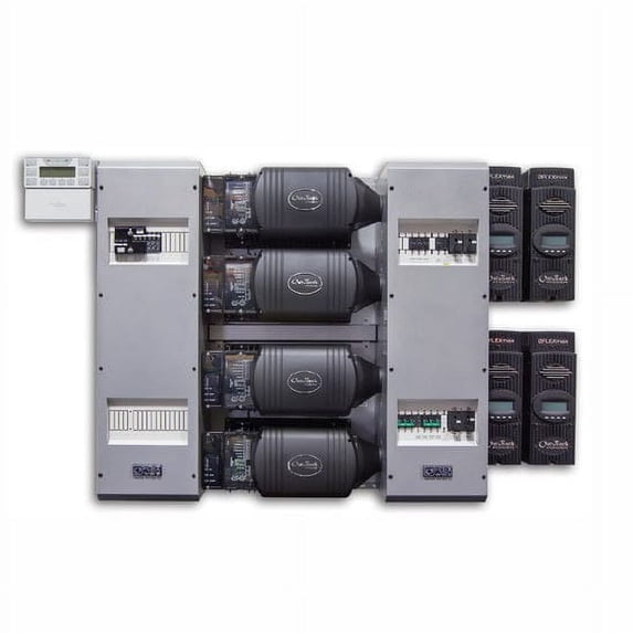Outback Power FP4 FXR2348E Flex Power Quad Pre-Wired Inverter System 9.2 KW, 48 VDC