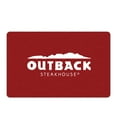 thumbnail image 1 of Outback Steakhouse $50 Gift Card, 1 of 3