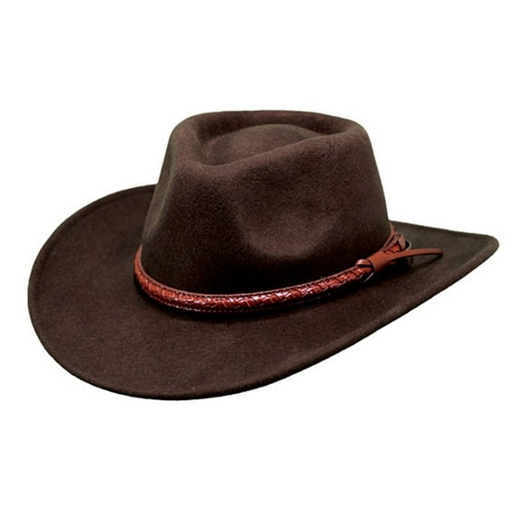 Outback Trading Co Men's Co. Dusty River Crushable Felt Western Fashion Hat - 1379