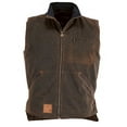thumbnail image 1 of Outback Trading Company® Men's Sawbuck Brown Oilskin Vest 2143-BNZ, 1 of 4
